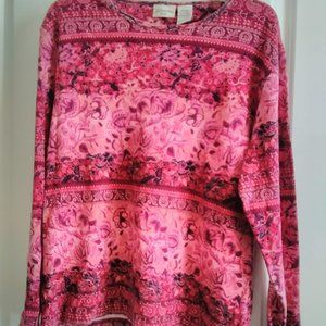 Stunning Pink/Red Long Sleeve Tee